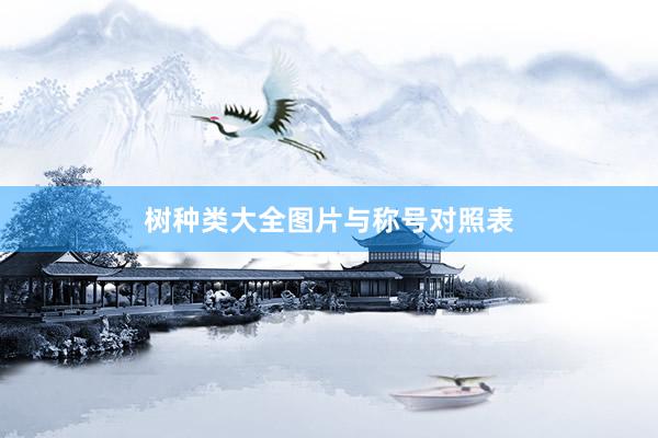 树种类大全图片与称号对照表